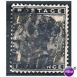 1881 SG169 5d Indigo Good Used, Good Perfs