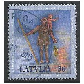 MI 678: St. Christopher, Patron Saint of Riga.