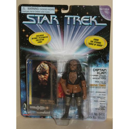 1997 Playmates Star Trek Captain Kurn Action Figure Mint on Card