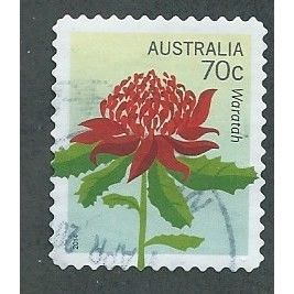 AUS 2014 60c (S/A) 'FLORAL EMBLEMS' (PERF 11) FINE USED (EBID37-373)