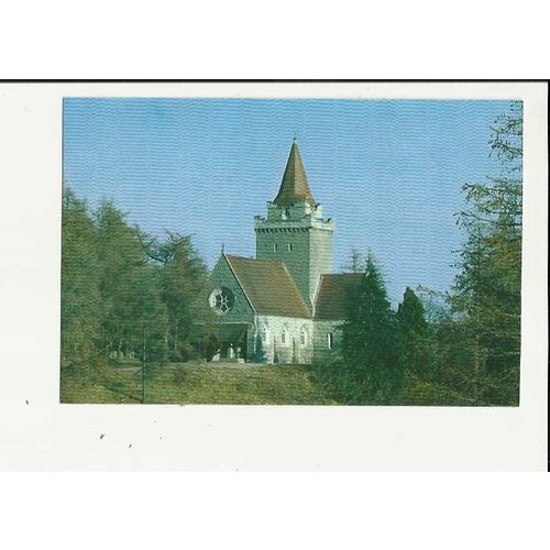 Aberdeenshire CRATHIE Parish Church Postcard by Robertson