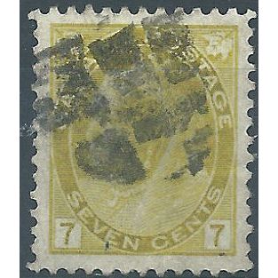 Canada 1902 SG160 7c Greenish-Yellow Good Used....