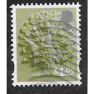 ENGLAND £1.05 'ENGLISH OAK' (EN36) FINE USED (EBID66-498)