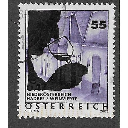 AUT 2005 55c on 17c ' TOURISM' FINE USED (EBID73-223)