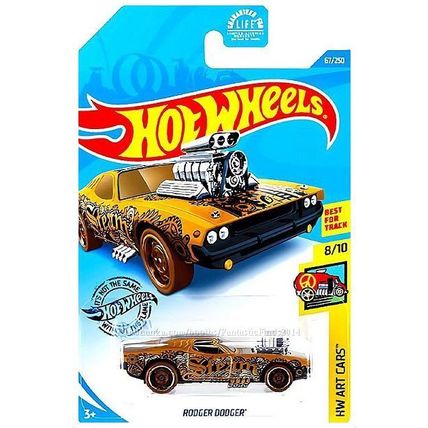 Hot Wheels - Rodger Dodger: '20 HW Art Cars #8/10 - #67/250 *Kroger Exclusive*