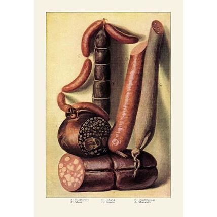 Sausage 20 x 30 Poster