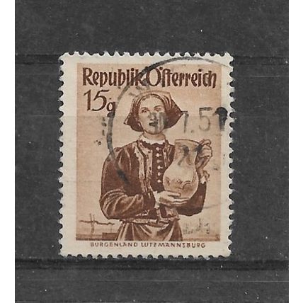 Austria.SG1111 15g "Burgenland Lutzmannsburg".Fine Used.Aug22a