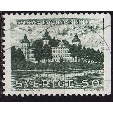 SCHWEDEN SVERIGE [1962] MiNr 0496 Dr ( O/used ) Bauwerke