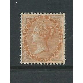 india stamp victoria mint sg58 sg 58 pale brown good condition