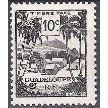 Guadeloupe 1947 Michel Taxe 41 Neuf ** Cote (2004) 0.40 € Paysage