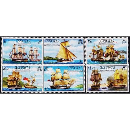 Anguilla. 1976 Complete Set (6 Vals). S.G.255/260 Unmounted Mint