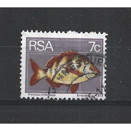 SouthAfrica.SG354 7c Bontrok Seabream.Fine Used.Sep25a