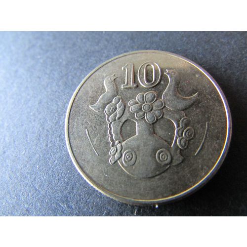 2002 CYPRUS TEN CENTS FREE POST. AN