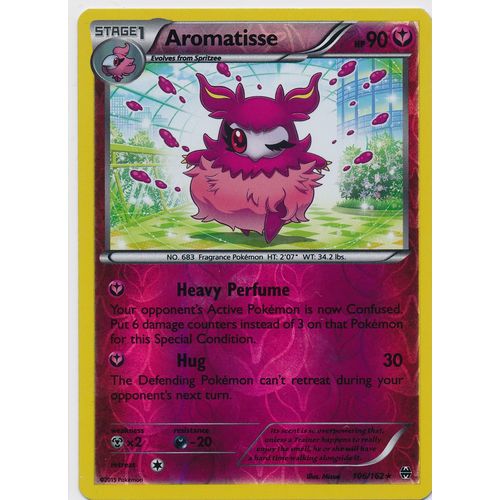 Pokemon XY BREAKThrough #106/162 Aromatisse Rev Holo