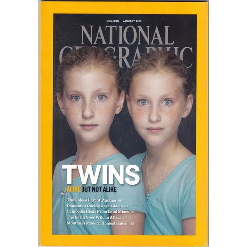 National Geographic Magazine January 2012 Vol 221 No 1- Twins