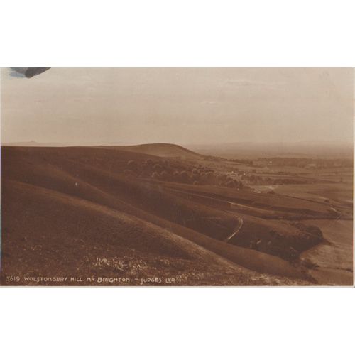 GB 1929 Wolstombury Hill near Brighton by Judges see other listings