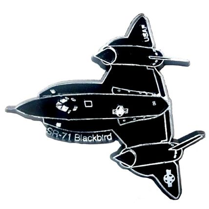 Air Force SR-71 Blackbird Fridge Magnet