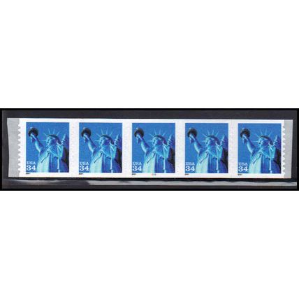3477 34c Statue of Liberty Very Fine MNH PNC 5555/5 PA4182