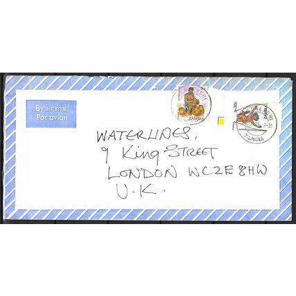 Zambia LETTRE OBLITERE ( USED ) Ref 229