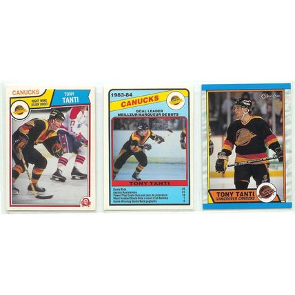 Tony Tanti 9x card lot