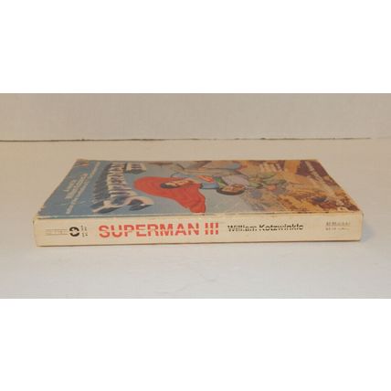 Superman III Movie Book Richard Pryor 1983 Paperback 1st Warner Printing