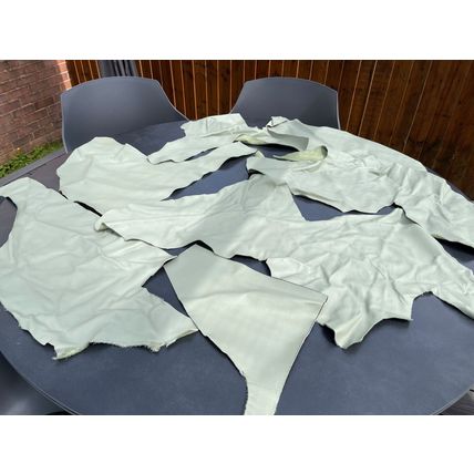 1kg Leather Cow Hide Off Cuts Bundle Pack Colour Vele Bliss Very Soft Free P&P