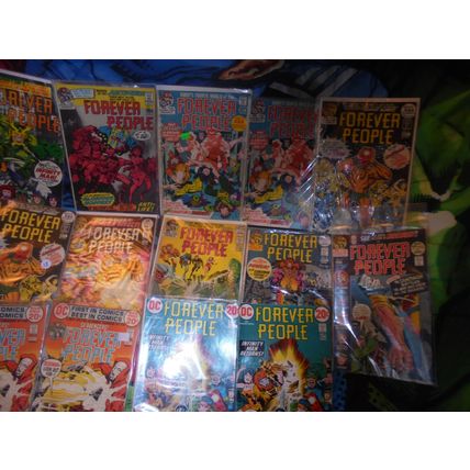 FOREVER PEOPLE FULL RUN! Darkseid! Deadman! Sandman! 1971! Worth $235.00! $175.