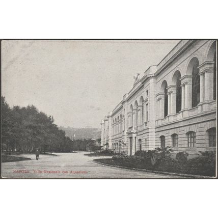Villa Nazionale con Aquarium, Napoli, c.1905-10 - R&C Cartolina
