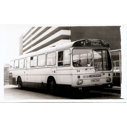 Black & White Photograph of Newport Corporation Transport - YDW 754K