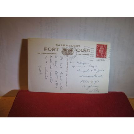multiview, FALMOUTH, CORNWALL used vintage postcard RP 1937 stamp =