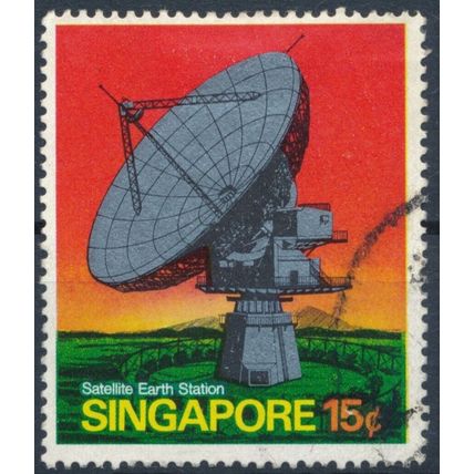 Opening of Satellite Earth Station - Singapore 1971 - F H - SG 160