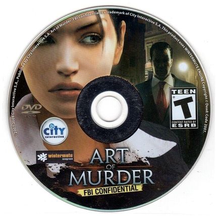 ART of MURDER: FBI Confidential (PC-DVD, 2009) Windows - NEW DVD in SLEEVE