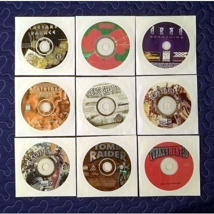 Vintage Games Lot #10 for DOS/Win 3.1/95/98/ME/XP 1998