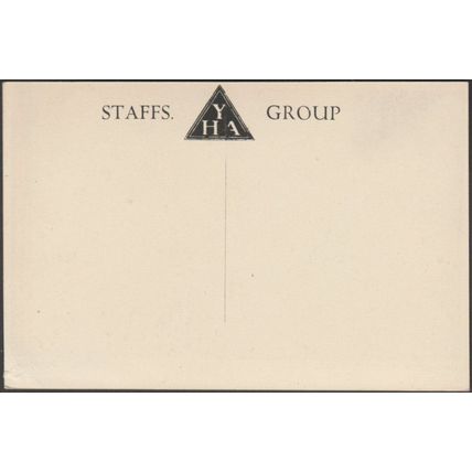 Hartington Hall Youth Hostel, Dovedale, Derbyshire, c.1950 - YHA Postcard