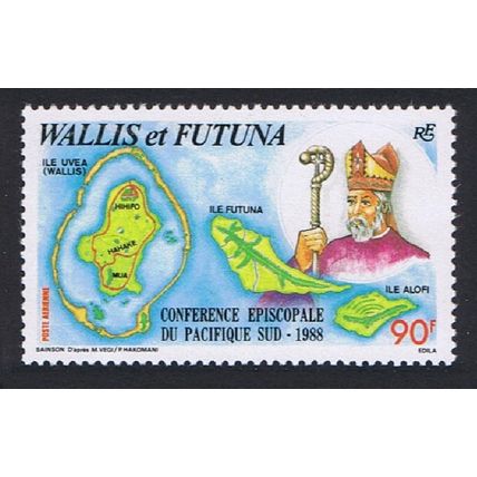 Wallis and Futuna South Pacific Episcopal Conference 1988 MNH SG#533
