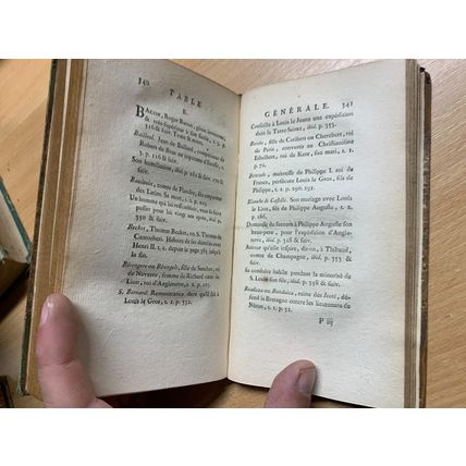 RARE* 1798 HISTOIRE DE LA RIVALITE FRANCE & ANGLETERRE VOL 3 ANTIQUE BOOK (P3)