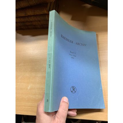 1968 "BAESSLER ARCHIV" NORTH AMERICAN ETHNOLOGY ILLUSTRATED GERMAN BOOK (P5)