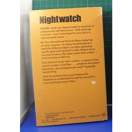 Night-Watch, by Andrew M Stephen PB Acceptable