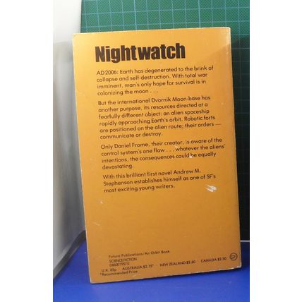 Night-Watch, by Andrew M Stephen PB Acceptable