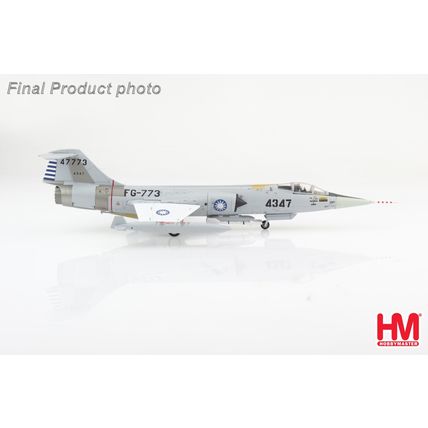 LOCKHEED F-104G STARFIGHTER 4347 CAPT. S. L. HU 3RD - HOBBY MASTER HA1072 1/72