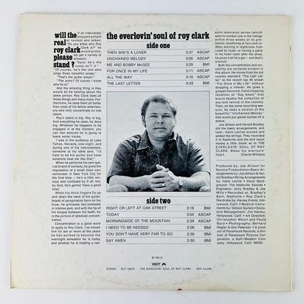 Roy Clark – The Everlovin' Soul Of Roy Clark Vinyl LP Record Album DLP-25972