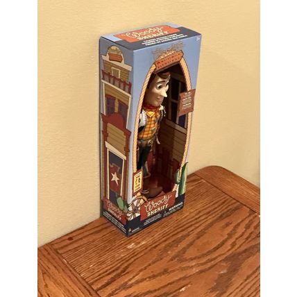 Disney Store Official Sheriff Woody Interactive Toy Story Pull String Doll