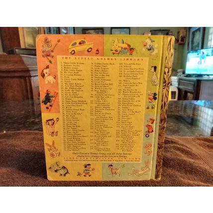 Little Golden Book Tawny Scrawny Lion A Edition By Kathryn Jackson FN- 5.5 1952
