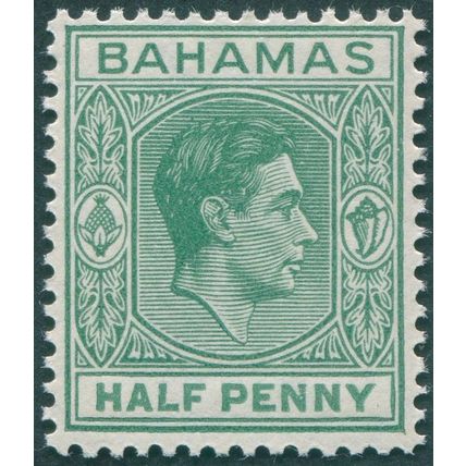 Bahamas 1938 ½d green SG149 MNH