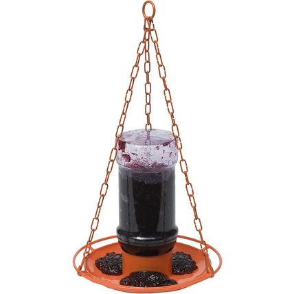 Perky-Pet 253 Wild Oriole Jelly Bird Feeder - 32 Ounce Feeder Capacity