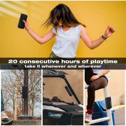 Pro Portable Magnetic Bluetooth Golf Speaker Wireless Waterproof Ipx6/Shockproof