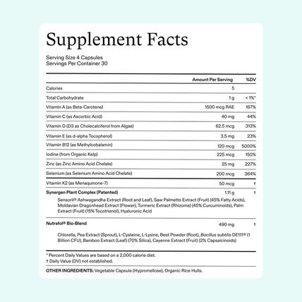 Nutrafol Women'S Hair Growth Supplements, for Women 18-44 Years Old, Clinically