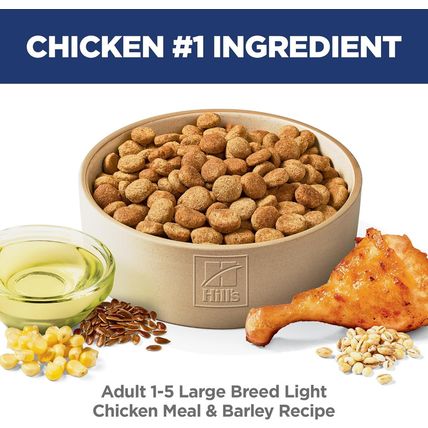 Hill'S Science Diet Light, Adult 1-5, Large Breed Weight Management Support, Dry