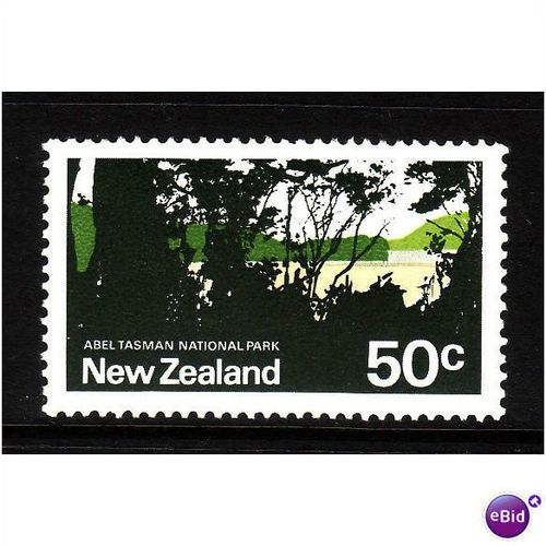 NEW ZEALAND 1967 - 70 50C TASMAN NATIONAL PARK SG 860 U/M MINT