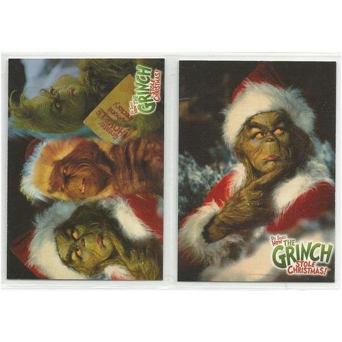 HOW THE GRINCH STOLE CHRISTMAS ' 2 PROMO ' cards ( 2010)